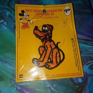 Steamline Disney Character Appliques Pluto Patch